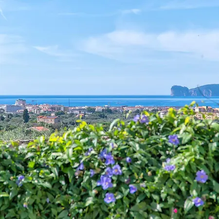 Mantar Sea View Over The Gulf Of Capo Caccia From Sunrise To Sunset Villa