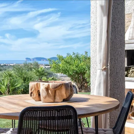 Villa Mantar Sea View Over The Gulf Of Capo Caccia From Sunrise To Sunset *